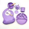 Baby Eat Learning Complementary Food Feeding Silicone Tableware - Image 4
